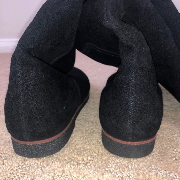 Sam Edelman Over The Knee Suede Faux Fur Boot - Picture 6 of 7